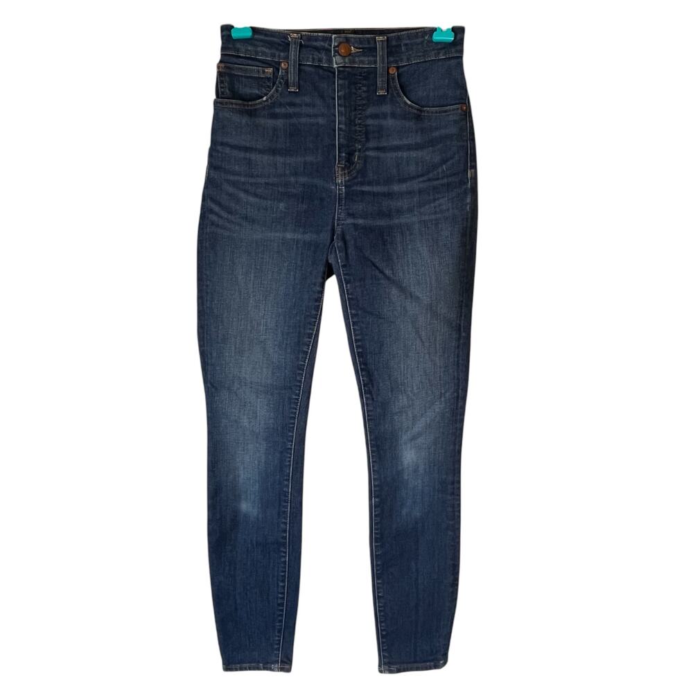 Madewell Medium Wash Curvy High Rise Skinny Jean Size 25
